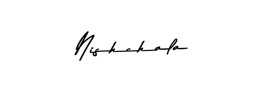Also we have Nishchala name is the best signature style. Create professional handwritten signature collection using Asem Kandis PERSONAL USE autograph style. Nishchala signature style 9 images and pictures png