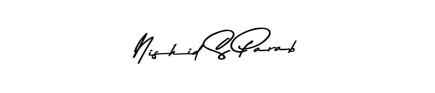 It looks lik you need a new signature style for name Nishid S Parab. Design unique handwritten (Asem Kandis PERSONAL USE) signature with our free signature maker in just a few clicks. Nishid S Parab signature style 9 images and pictures png