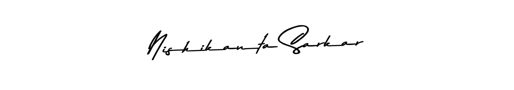 Also we have Nishikanta Sarkar name is the best signature style. Create professional handwritten signature collection using Asem Kandis PERSONAL USE autograph style. Nishikanta Sarkar signature style 9 images and pictures png