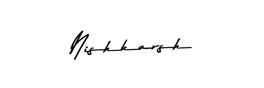 Here are the top 10 professional signature styles for the name Nishkarsh. These are the best autograph styles you can use for your name. Nishkarsh signature style 9 images and pictures png