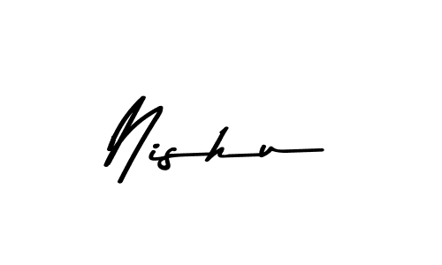 Also You can easily find your signature by using the search form. We will create Nishu name handwritten signature images for you free of cost using Asem Kandis PERSONAL USE sign style. Nishu signature style 9 images and pictures png