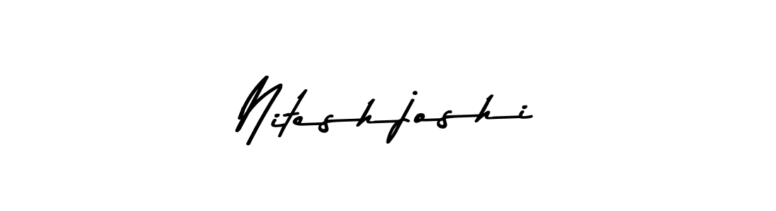 Also You can easily find your signature by using the search form. We will create Niteshjoshi name handwritten signature images for you free of cost using Asem Kandis PERSONAL USE sign style. Niteshjoshi signature style 9 images and pictures png