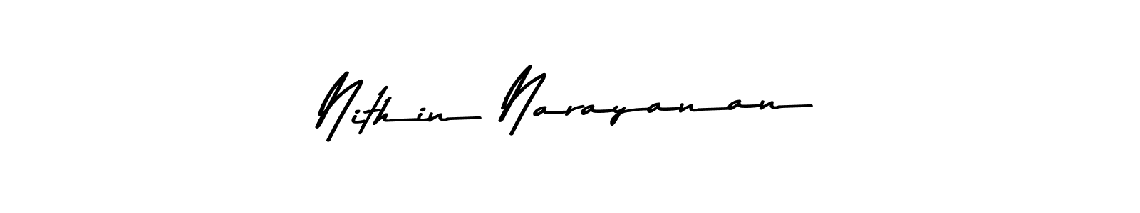 This is the best signature style for the Nithin Narayanan name. Also you like these signature font (Asem Kandis PERSONAL USE). Mix name signature. Nithin Narayanan signature style 9 images and pictures png