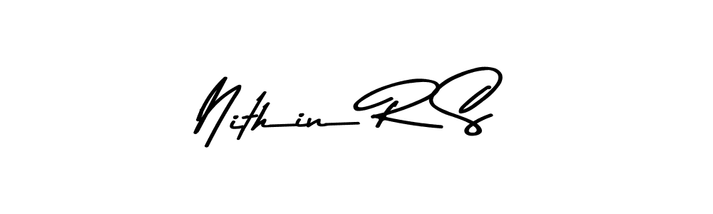 Make a beautiful signature design for name Nithin R S. Use this online signature maker to create a handwritten signature for free. Nithin R S signature style 9 images and pictures png