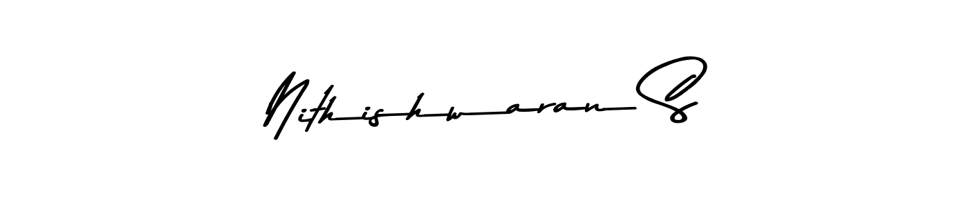 Best and Professional Signature Style for Nithishwaran S. Asem Kandis PERSONAL USE Best Signature Style Collection. Nithishwaran S signature style 9 images and pictures png