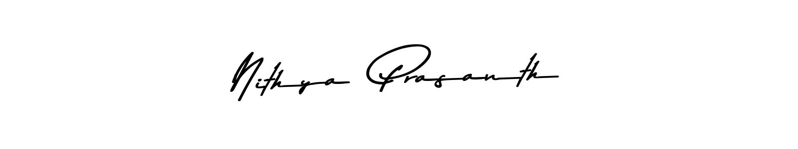 Nithya  Prasanth stylish signature style. Best Handwritten Sign (Asem Kandis PERSONAL USE) for my name. Handwritten Signature Collection Ideas for my name Nithya  Prasanth. Nithya  Prasanth signature style 9 images and pictures png