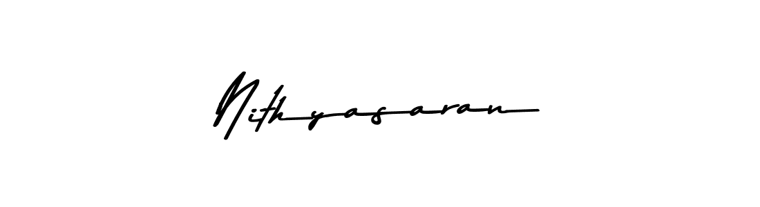 It looks lik you need a new signature style for name Nithyasaran. Design unique handwritten (Asem Kandis PERSONAL USE) signature with our free signature maker in just a few clicks. Nithyasaran signature style 9 images and pictures png