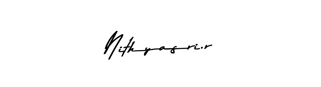 Nithyasri.r stylish signature style. Best Handwritten Sign (Asem Kandis PERSONAL USE) for my name. Handwritten Signature Collection Ideas for my name Nithyasri.r. Nithyasri.r signature style 9 images and pictures png