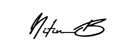 It looks like you need a new signature style for name Nitin B. Design unique handwritten (Asem Kandis PERSONAL USE) signature with our free signature maker in just a few clicks. Nitin B signature style 9 images and pictures png