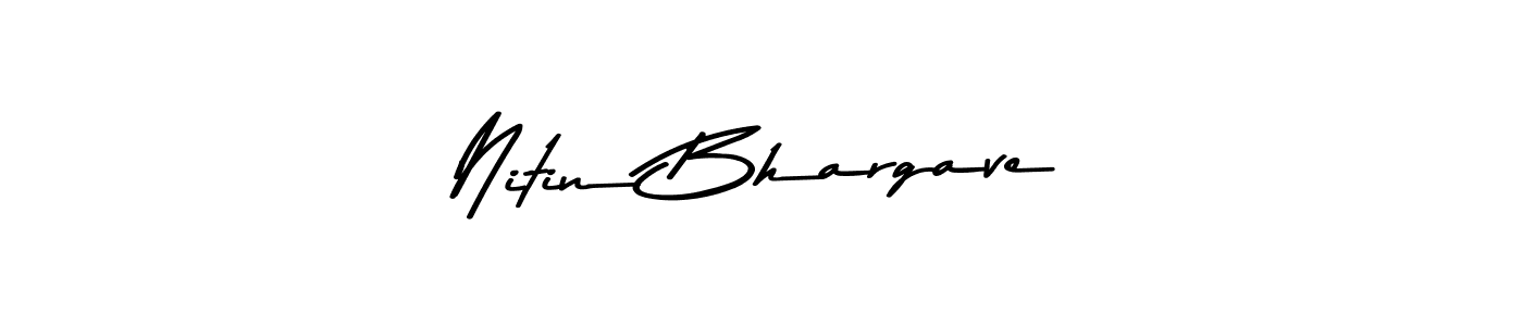 Make a beautiful signature design for name Nitin Bhargave. Use this online signature maker to create a handwritten signature for free. Nitin Bhargave signature style 9 images and pictures png