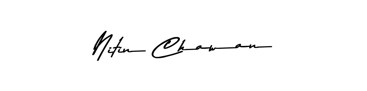 Here are the top 10 professional signature styles for the name Nitin Chawan. These are the best autograph styles you can use for your name. Nitin Chawan signature style 9 images and pictures png