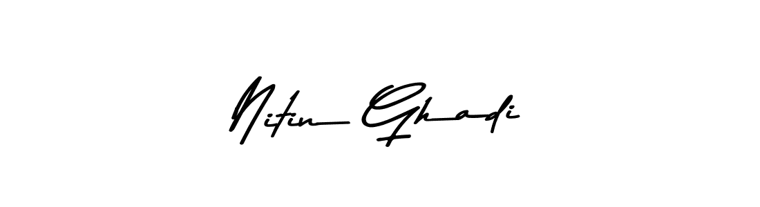 Similarly Asem Kandis PERSONAL USE is the best handwritten signature design. Signature creator online .You can use it as an online autograph creator for name Nitin Ghadi. Nitin Ghadi signature style 9 images and pictures png