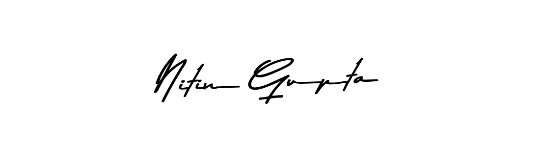 Also You can easily find your signature by using the search form. We will create Nitin Gupta name handwritten signature images for you free of cost using Asem Kandis PERSONAL USE sign style. Nitin Gupta signature style 9 images and pictures png