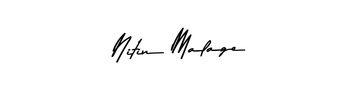 Here are the top 10 professional signature styles for the name Nitin Malage. These are the best autograph styles you can use for your name. Nitin Malage signature style 9 images and pictures png