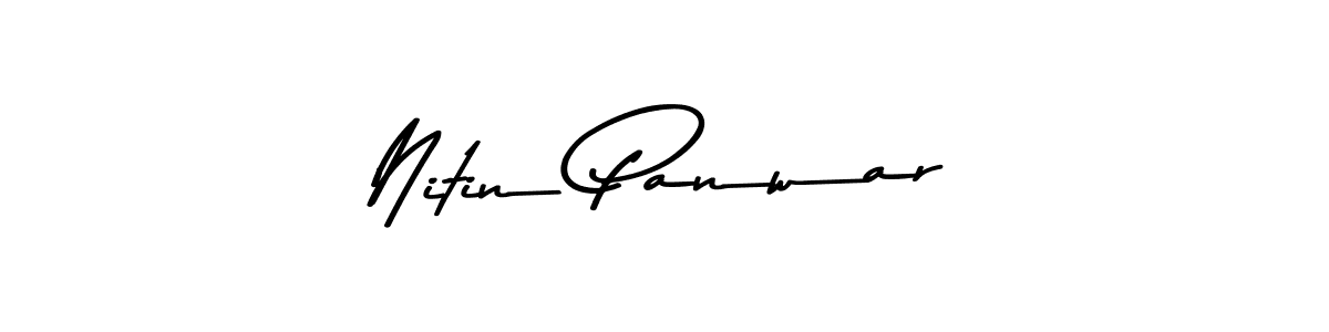 Also You can easily find your signature by using the search form. We will create Nitin Panwar name handwritten signature images for you free of cost using Asem Kandis PERSONAL USE sign style. Nitin Panwar signature style 9 images and pictures png