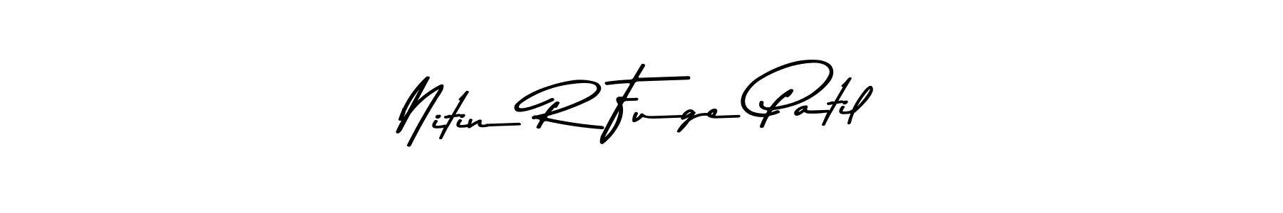 Also we have Nitin R Fuge Patil name is the best signature style. Create professional handwritten signature collection using Asem Kandis PERSONAL USE autograph style. Nitin R Fuge Patil signature style 9 images and pictures png