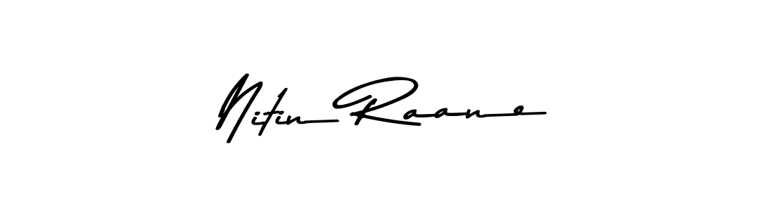 Make a beautiful signature design for name Nitin Raane. With this signature (Asem Kandis PERSONAL USE) style, you can create a handwritten signature for free. Nitin Raane signature style 9 images and pictures png