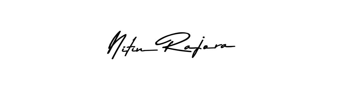 The best way (Asem Kandis PERSONAL USE) to make a short signature is to pick only two or three words in your name. The name Nitin Rajora include a total of six letters. For converting this name. Nitin Rajora signature style 9 images and pictures png