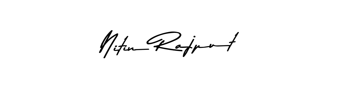 Asem Kandis PERSONAL USE is a professional signature style that is perfect for those who want to add a touch of class to their signature. It is also a great choice for those who want to make their signature more unique. Get Nitin Rajput name to fancy signature for free. Nitin Rajput signature style 9 images and pictures png