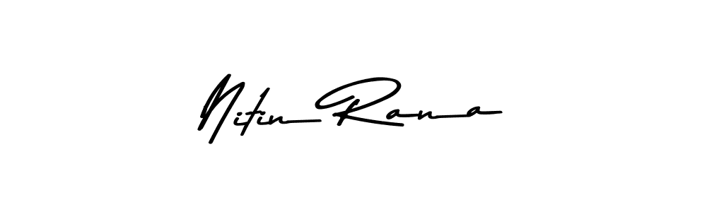 Here are the top 10 professional signature styles for the name Nitin Rana. These are the best autograph styles you can use for your name. Nitin Rana signature style 9 images and pictures png