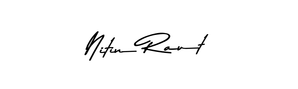 if you are searching for the best signature style for your name Nitin Raut. so please give up your signature search. here we have designed multiple signature styles  using Asem Kandis PERSONAL USE. Nitin Raut signature style 9 images and pictures png