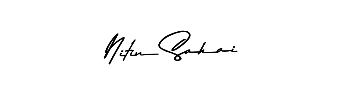 You can use this online signature creator to create a handwritten signature for the name Nitin Sahai. This is the best online autograph maker. Nitin Sahai signature style 9 images and pictures png