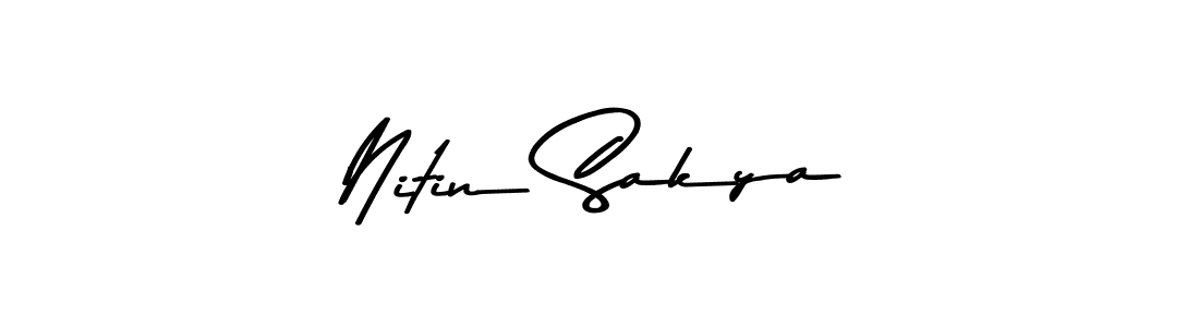 You should practise on your own different ways (Asem Kandis PERSONAL USE) to write your name (Nitin Sakya) in signature. don't let someone else do it for you. Nitin Sakya signature style 9 images and pictures png