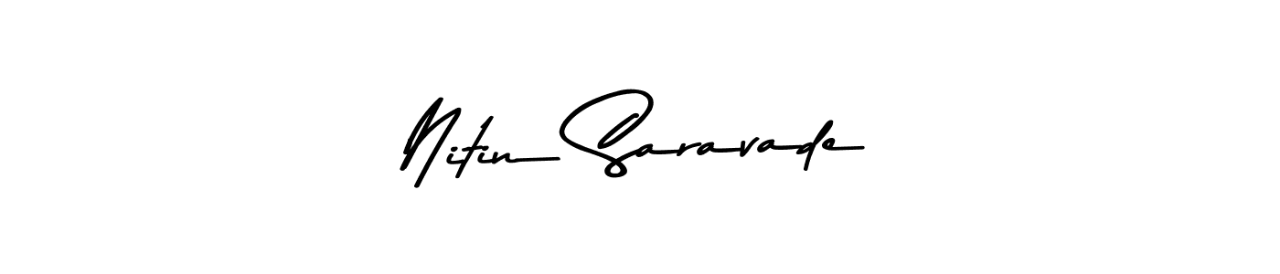 You should practise on your own different ways (Asem Kandis PERSONAL USE) to write your name (Nitin Saravade) in signature. don't let someone else do it for you. Nitin Saravade signature style 9 images and pictures png