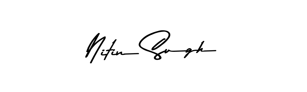 Also we have Nitin Sugh name is the best signature style. Create professional handwritten signature collection using Asem Kandis PERSONAL USE autograph style. Nitin Sugh signature style 9 images and pictures png