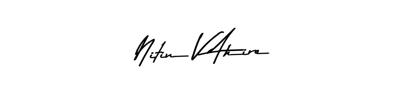 Best and Professional Signature Style for Nitin V Ahire. Asem Kandis PERSONAL USE Best Signature Style Collection. Nitin V Ahire signature style 9 images and pictures png