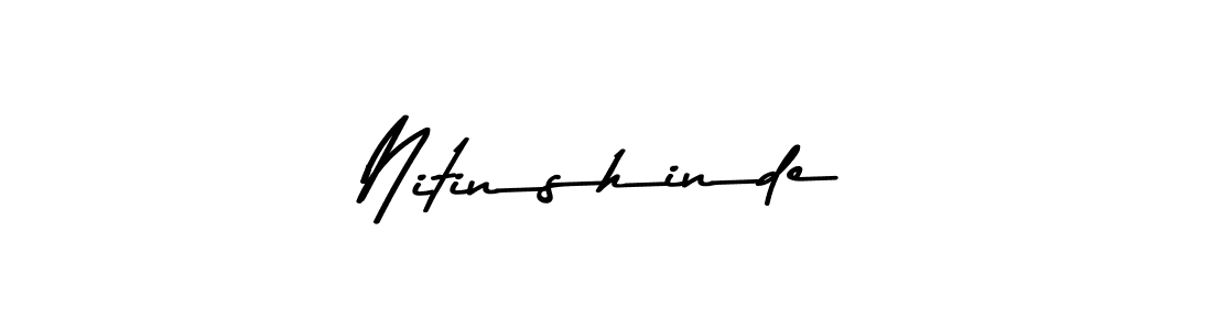 if you are searching for the best signature style for your name Nitinshinde. so please give up your signature search. here we have designed multiple signature styles  using Asem Kandis PERSONAL USE. Nitinshinde signature style 9 images and pictures png