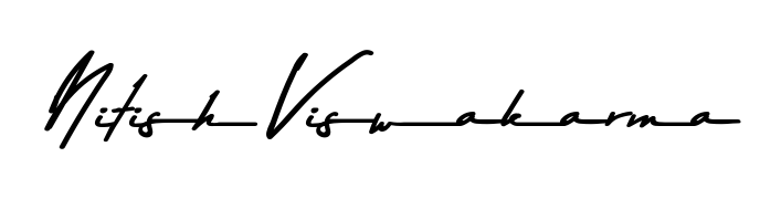 Turn your name Nitish Viswakarma into a signature brand with Asem Kandis PERSONAL USE styling. Download in standard PNG or transparent format anytime. Nitish Viswakarma signature style 9 images and pictures png