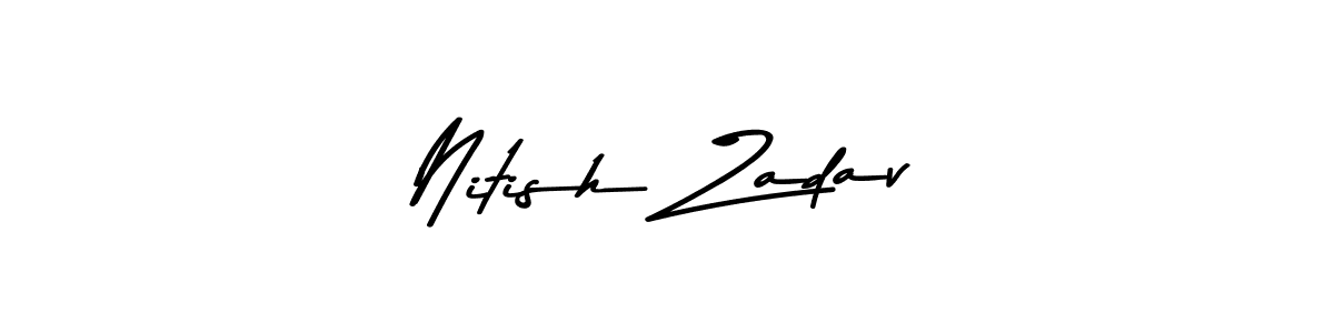 Check out images of Autograph of Nitish Zadav name. Actor Nitish Zadav Signature Style. Asem Kandis PERSONAL USE is a professional sign style online. Nitish Zadav signature style 9 images and pictures png