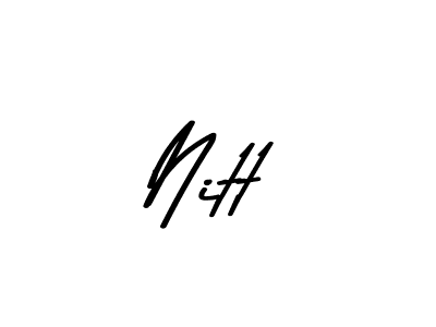 Also You can easily find your signature by using the search form. We will create Nitt name handwritten signature images for you free of cost using Asem Kandis PERSONAL USE sign style. Nitt signature style 9 images and pictures png