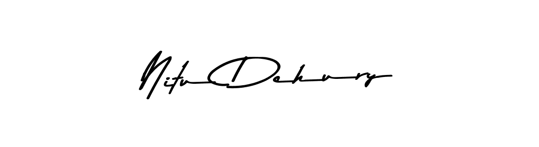 Create a beautiful signature design for name Nitu Dehury. With this signature (Asem Kandis PERSONAL USE) fonts, you can make a handwritten signature for free. Nitu Dehury signature style 9 images and pictures png