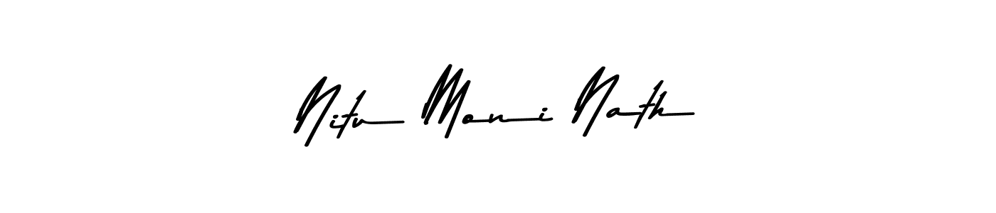 Also we have Nitu Moni Nath name is the best signature style. Create professional handwritten signature collection using Asem Kandis PERSONAL USE autograph style. Nitu Moni Nath signature style 9 images and pictures png