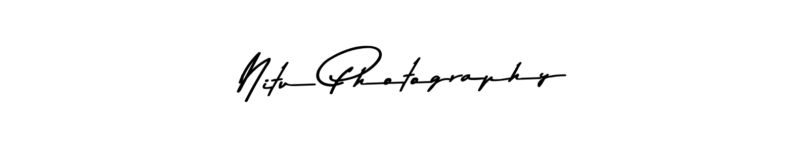 The best way (Asem Kandis PERSONAL USE) to make a short signature is to pick only two or three words in your name. The name Nitu Photography include a total of six letters. For converting this name. Nitu Photography signature style 9 images and pictures png