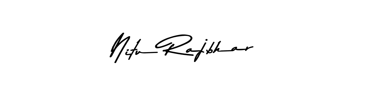 How to make Nitu Rajbhar signature? Asem Kandis PERSONAL USE is a professional autograph style. Create handwritten signature for Nitu Rajbhar name. Nitu Rajbhar signature style 9 images and pictures png