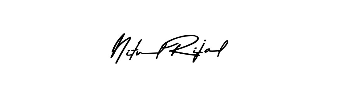 Also we have Nitul Rijal name is the best signature style. Create professional handwritten signature collection using Asem Kandis PERSONAL USE autograph style. Nitul Rijal signature style 9 images and pictures png