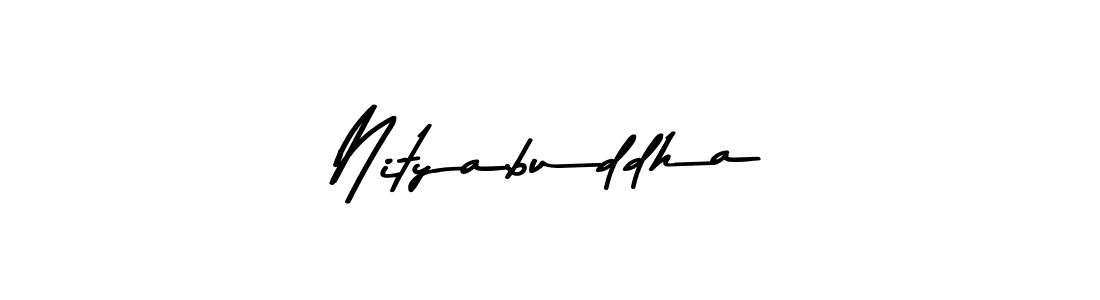 Similarly Asem Kandis PERSONAL USE is the best handwritten signature design. Signature creator online .You can use it as an online autograph creator for name Nityabuddha. Nityabuddha signature style 9 images and pictures png