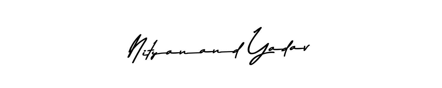Similarly Asem Kandis PERSONAL USE is the best handwritten signature design. Signature creator online .You can use it as an online autograph creator for name Nityanand Yadav. Nityanand Yadav signature style 9 images and pictures png
