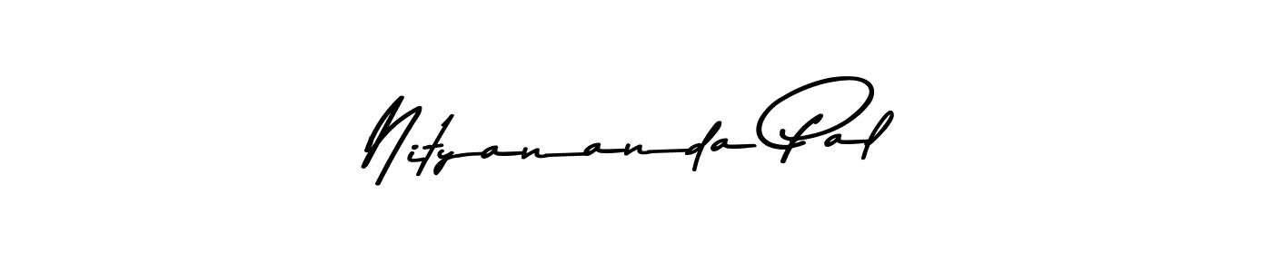 Create a beautiful signature design for name Nityananda Pal. With this signature (Asem Kandis PERSONAL USE) fonts, you can make a handwritten signature for free. Nityananda Pal signature style 9 images and pictures png