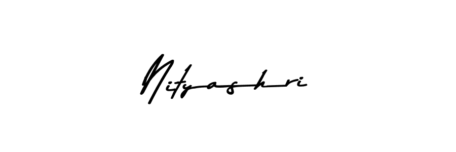 Use a signature maker to create a handwritten signature online. With this signature software, you can design (Asem Kandis PERSONAL USE) your own signature for name Nityashri. Nityashri signature style 9 images and pictures png