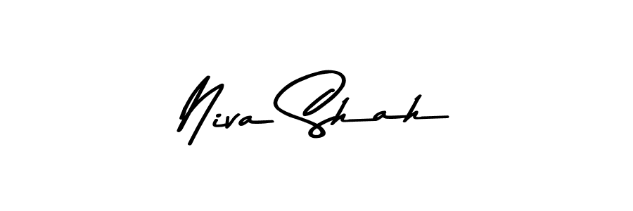 Use a signature maker to create a handwritten signature online. With this signature software, you can design (Asem Kandis PERSONAL USE) your own signature for name Niva Shah. Niva Shah signature style 9 images and pictures png