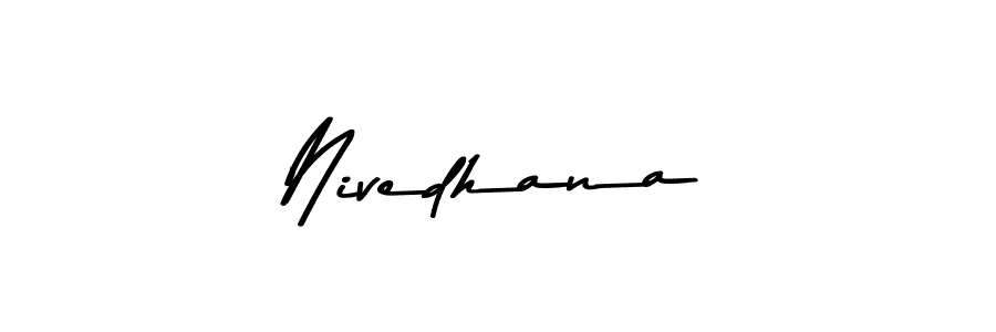 Nivedhana stylish signature style. Best Handwritten Sign (Asem Kandis PERSONAL USE) for my name. Handwritten Signature Collection Ideas for my name Nivedhana. Nivedhana signature style 9 images and pictures png