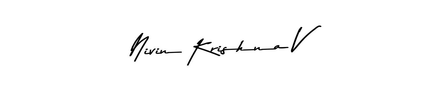 You can use this online signature creator to create a handwritten signature for the name Nivin Krishna V. This is the best online autograph maker. Nivin Krishna V signature style 9 images and pictures png