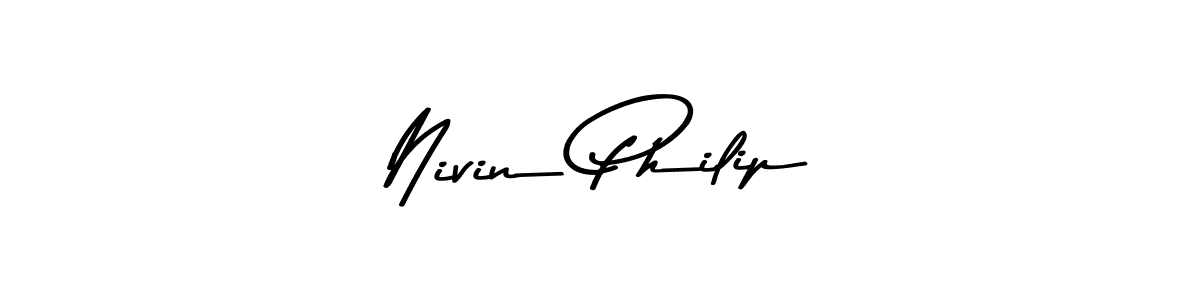 Best and Professional Signature Style for Nivin Philip. Asem Kandis PERSONAL USE Best Signature Style Collection. Nivin Philip signature style 9 images and pictures png