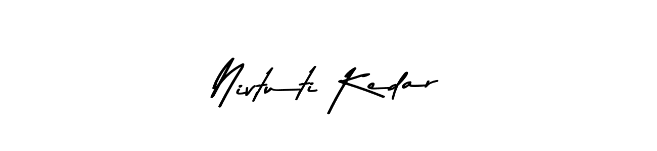 Use a signature maker to create a handwritten signature online. With this signature software, you can design (Asem Kandis PERSONAL USE) your own signature for name Nivtuti Kedar. Nivtuti Kedar signature style 9 images and pictures png
