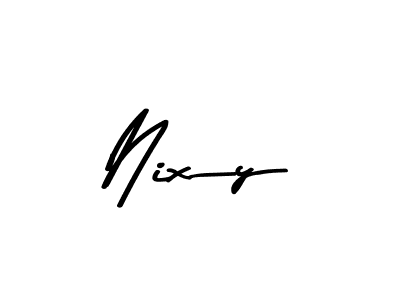 Similarly Asem Kandis PERSONAL USE is the best handwritten signature design. Signature creator online .You can use it as an online autograph creator for name Nixy. Nixy signature style 9 images and pictures png
