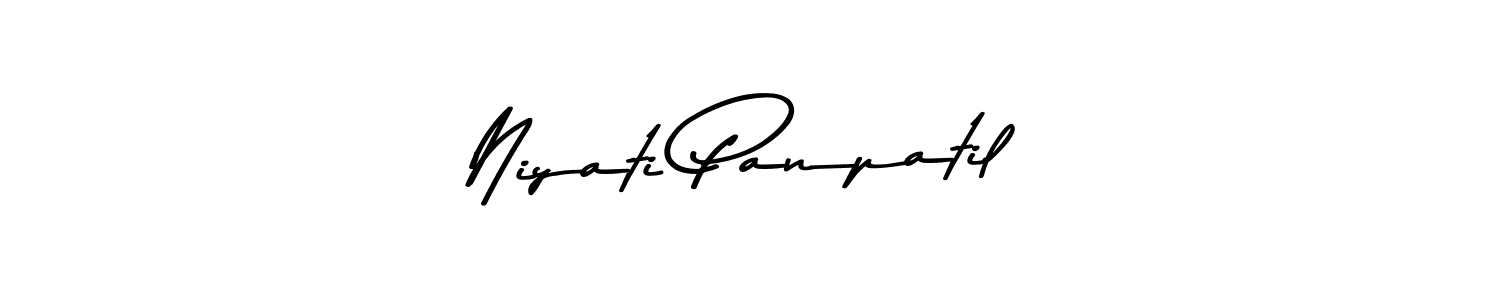 Similarly Asem Kandis PERSONAL USE is the best handwritten signature design. Signature creator online .You can use it as an online autograph creator for name Niyati Panpatil. Niyati Panpatil signature style 9 images and pictures png